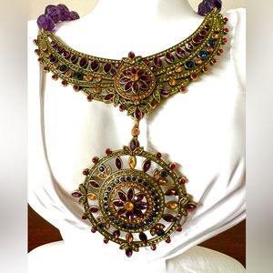 Heidi Daus 🆕 French Twist Necklace & Pendant